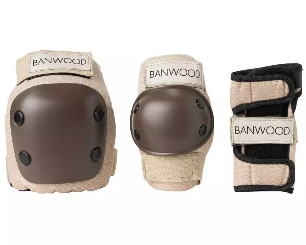 Banwood Schutzausrüstung 3-teilig Nylon Braun