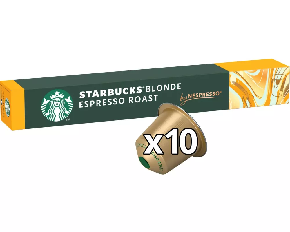 Starbucks Kaffeekapseln Blonde Espresso Roast 10 Stück