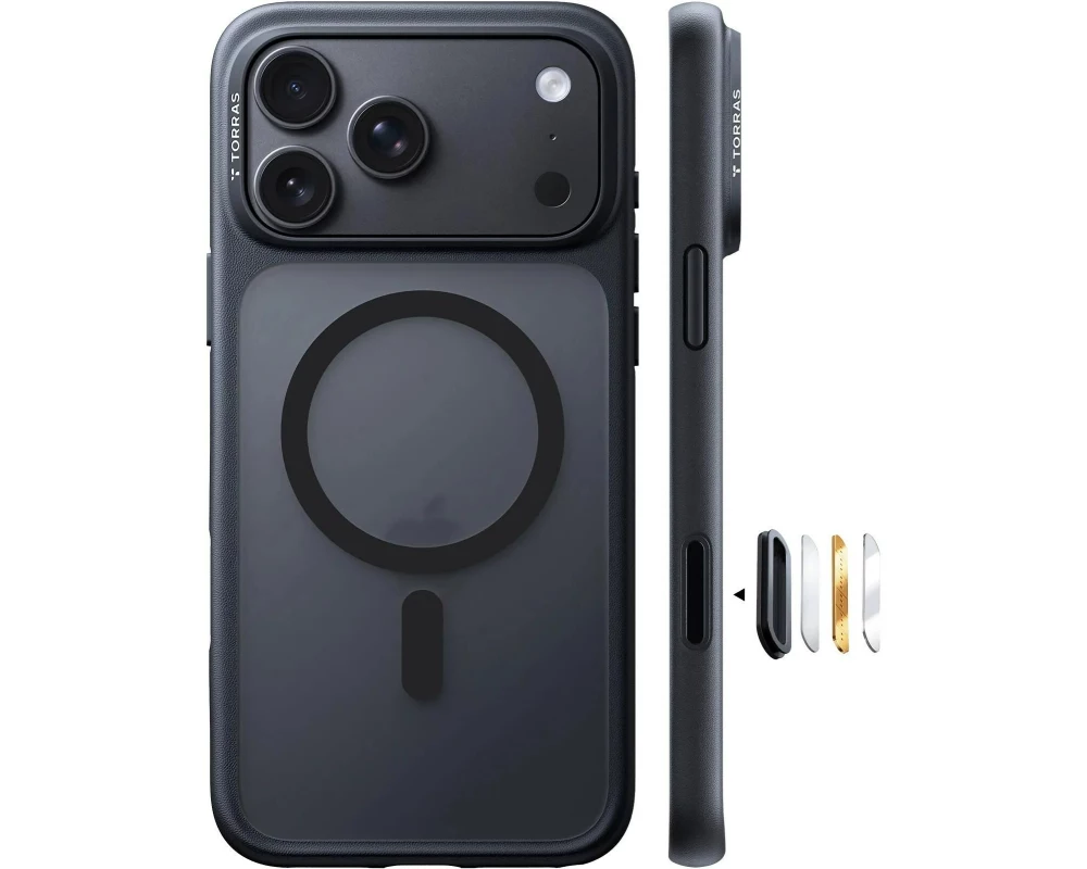 Torras Guardian-Mag iPhone 18 Pro Max, Black