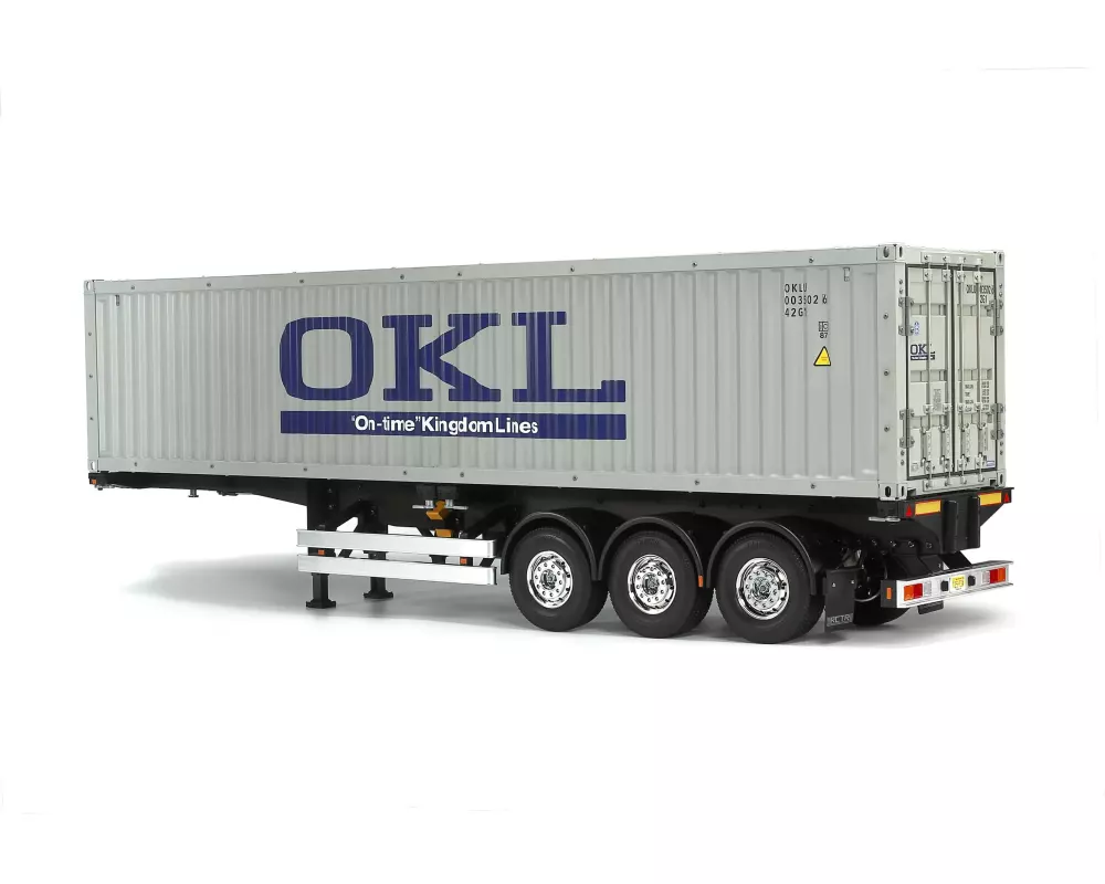 Tamiya Container 3-Axle Semi-Trailer 1:14