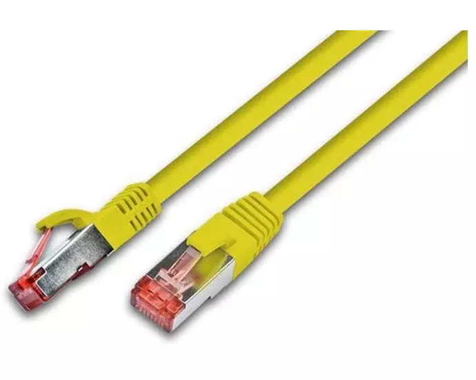 Wirewin Patchkabel RJ-45 - RJ-45, Cat 6, S/FTP, 4 m, Gelb