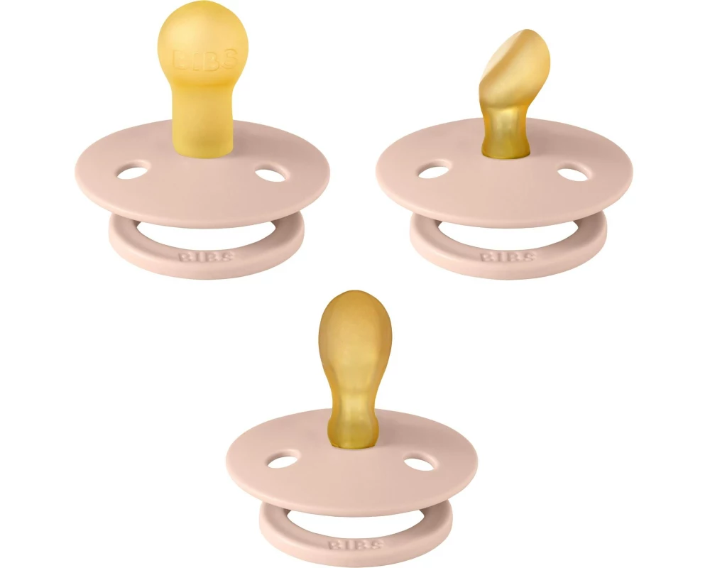Bibs Try-it Kit Grösse 1, 3 Stück, / Blush