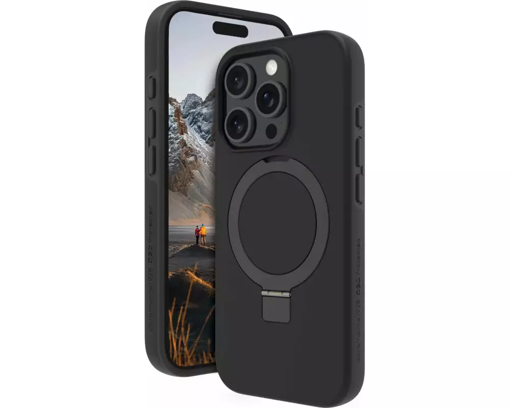 dbramante1928 Back Cover Iceland Ultra D3O Kick iPhone 16 Pro Schwarz