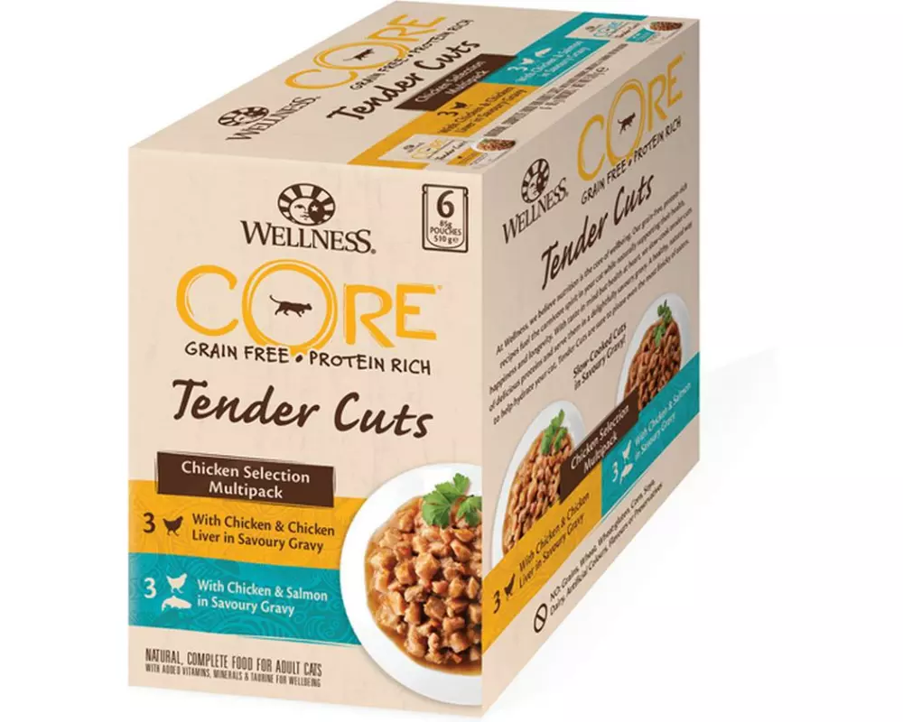 Wellness Core Nassfutter Huhn Selection 6 x 85g