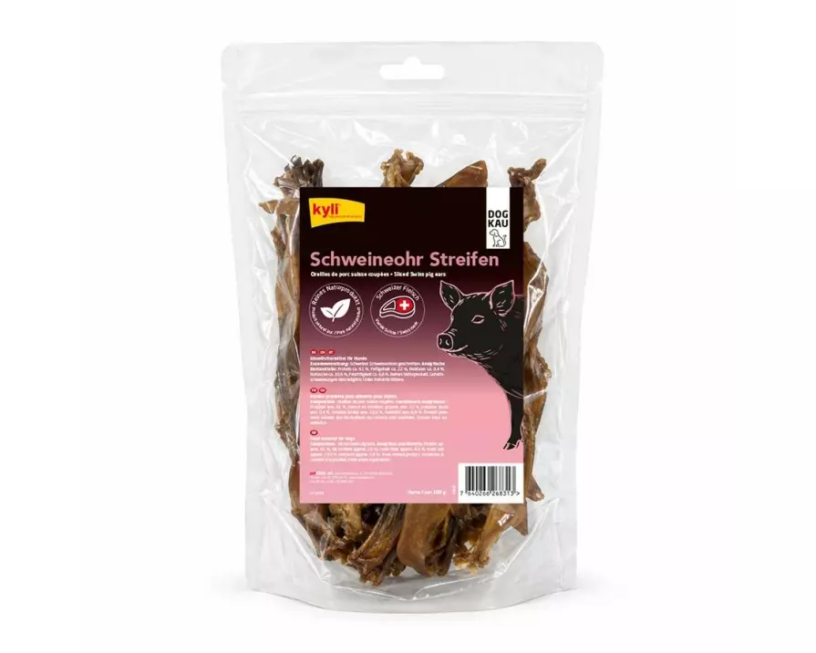 kyli kyli Schweineohr Streifen 100 g 100 g