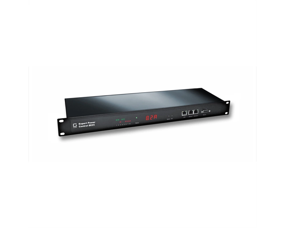 GUDE 8035-3 Expert Power Control NET 8x Schutzkontakt, Differenzstrommessung Typ A, Messung pro Port, 2xSensorport