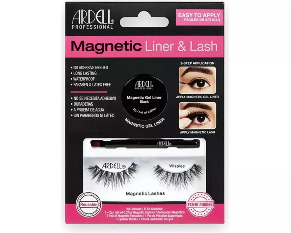 Ardell Magnetic Liner und Lash Wispies Schwarz