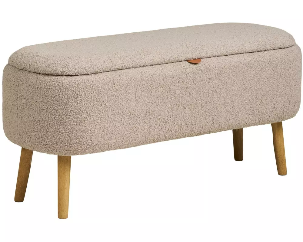 House Nordic Sitzbank Harlow 37 x 95 x 45 cm, Beige