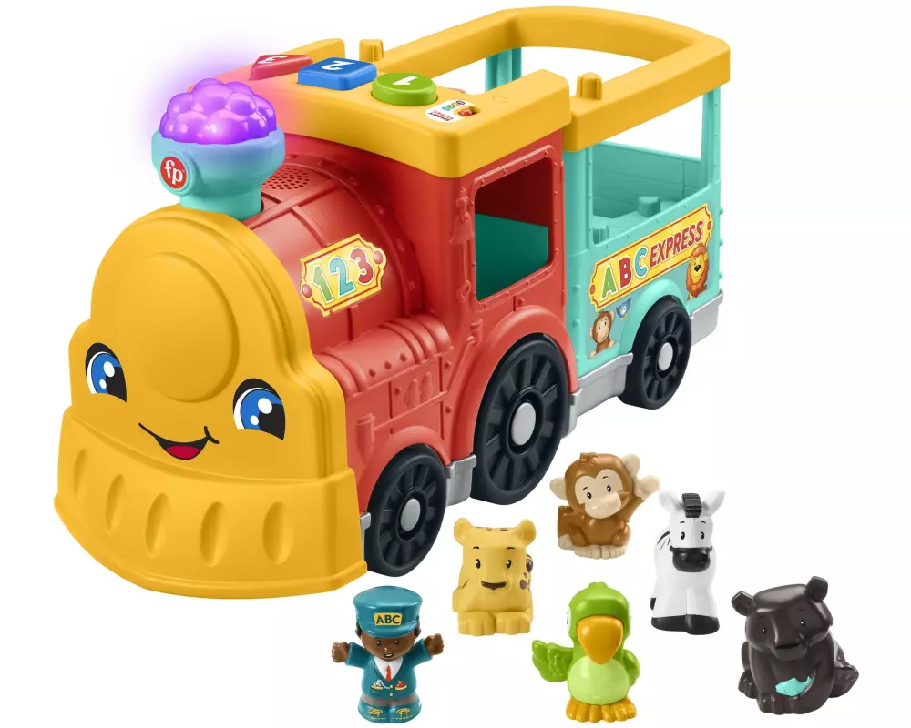 Fisher-Price Little People Grosser ABC Tierfreunde Zug (D, F, I, NL)