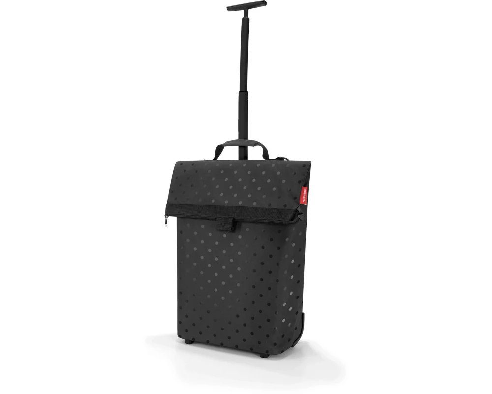 Reisenthel Einkaufstrolley Trolley M Frame Glossy Dots Black