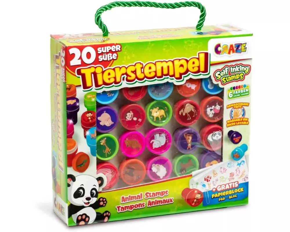 Craze Tierstempel 20 Stück