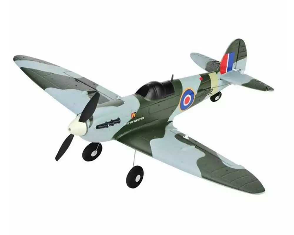 TOP-RC Warbird Mini Spitfire 450 mm, Grau, RTF