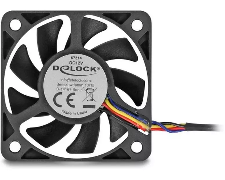 Delock PC-Lüfter 12 V DC, 50 x 50 x 10 mm