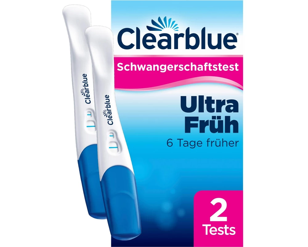 Clearblue Schwangerschaftstest Ultra Frühtest 2 Stück