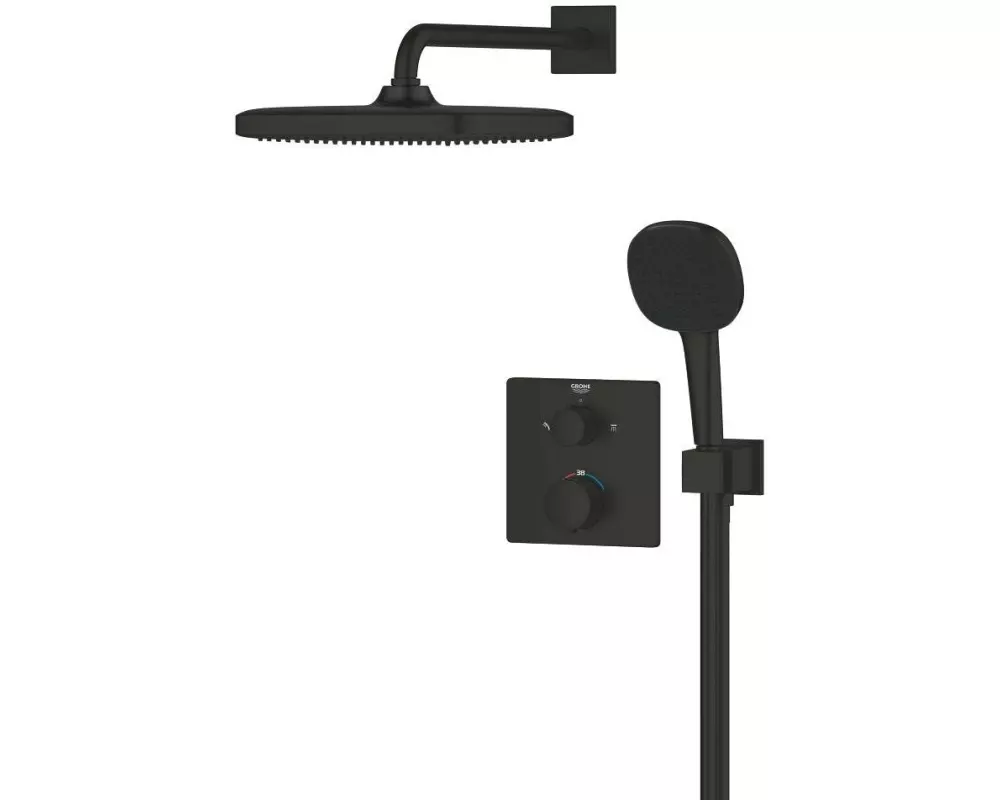 GROHE Precision Unterputz, Thermostat, Mattschwarz