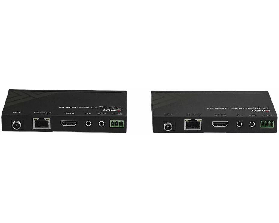 LINDY 70m C6 HDMI 4K Extender with HDBaseT Technology. Extends HDMI and IR signals
