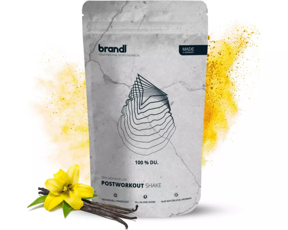 Brandl-Nutrition Pulver Vegan Protein All-in-One Post Workout Vanille 1000 g