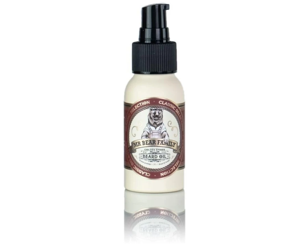 Mr. Bear Family Golden Ember Bartöl Bartöl mit Distelöl 50 ml
