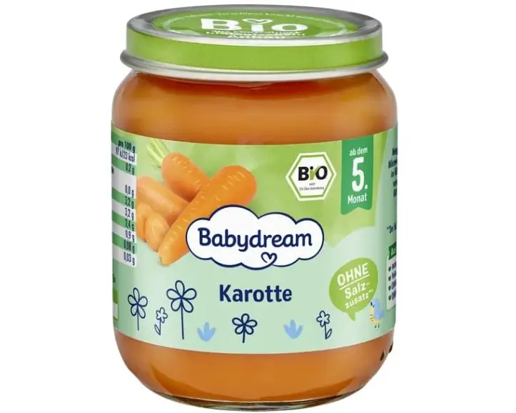 Babydream Gläschen Karotte 125 g