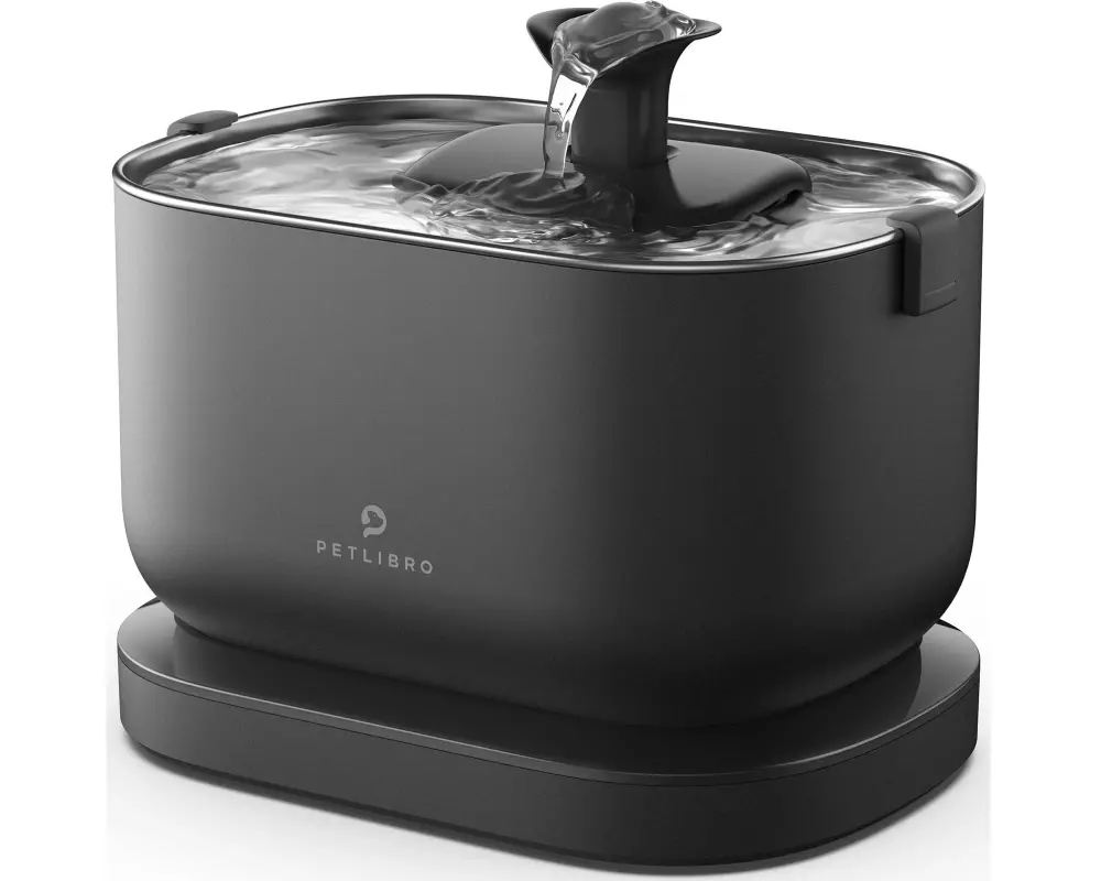 Petlibro Wasserautomat Dockstream Battery-Operated mit Sensor Schwarz