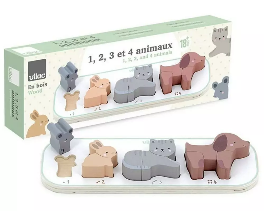 Vilac Ich lerne Tiere zu zählen – Sarah Betz