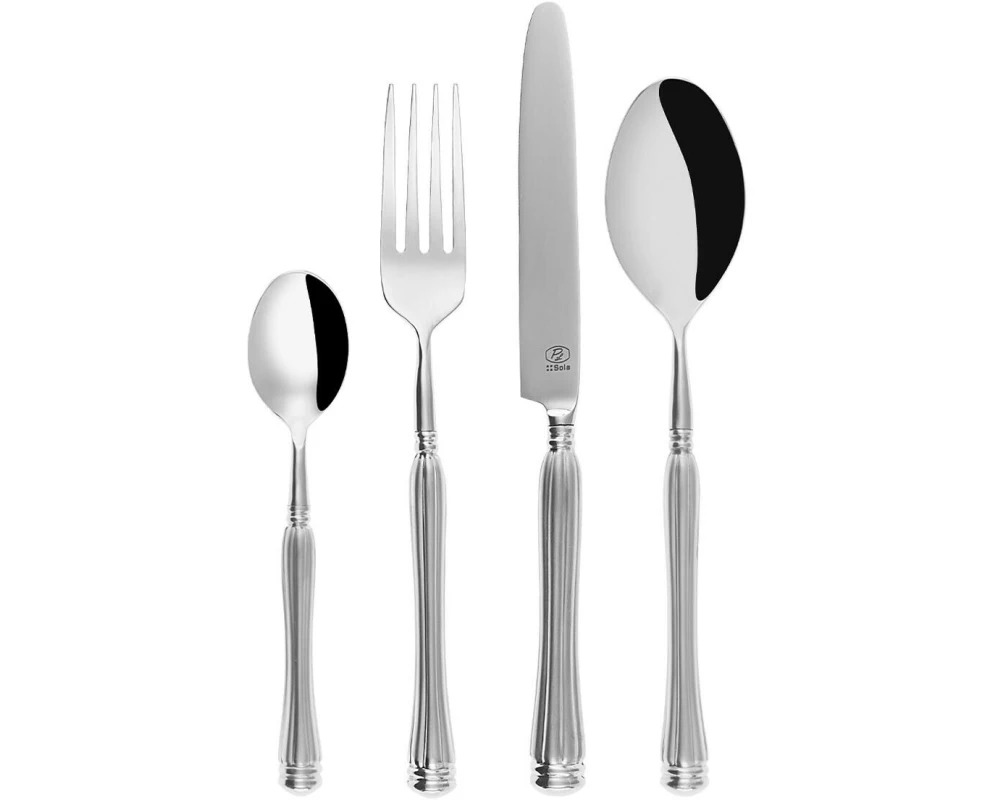 Sola Besteck-Set Adam Stiel, matt, 24-tlg.