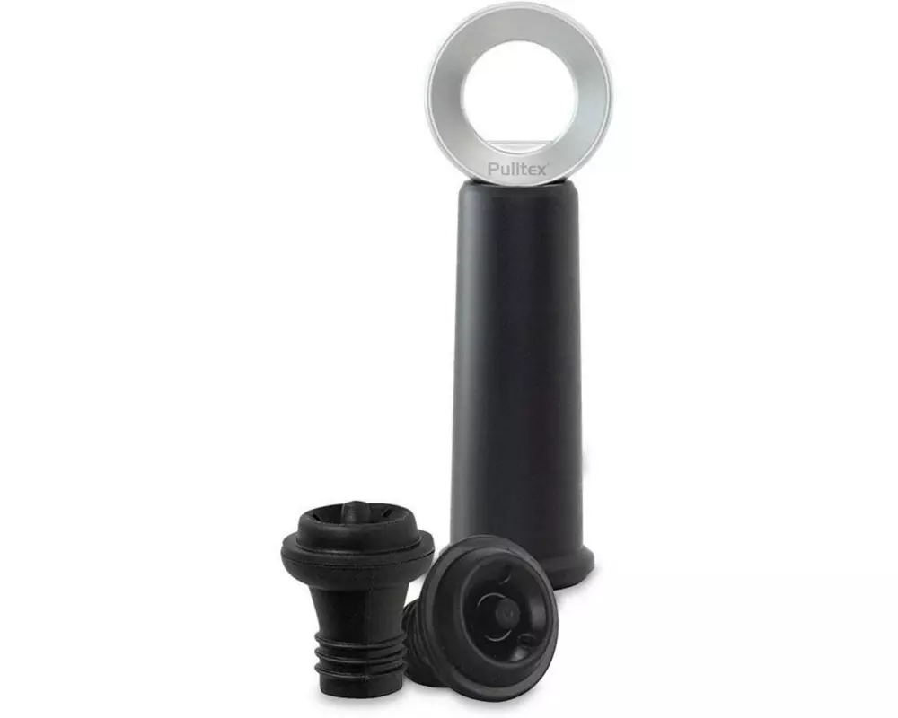 Pulltex Vakuumpumpe Verschluss Vin-O-Line Schwarz
