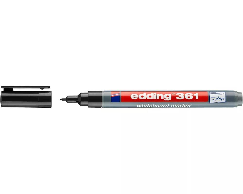 edding Whiteboard-Marker 361 Schwarz