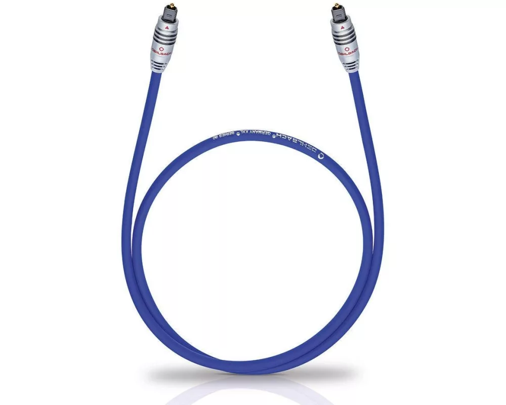 Oehlbach Audio-Kabel Optical Fiber Toslink - Toslink 2 m