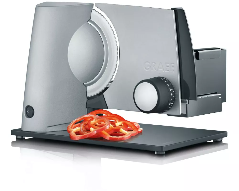 Graef Schneidemaschine SKS 320 2 Messer, Silber