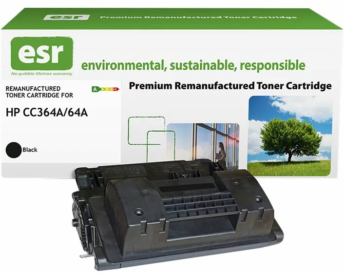 ESR Toner cartridge compatible with HP CC364A black remanufactured 10.000 pages