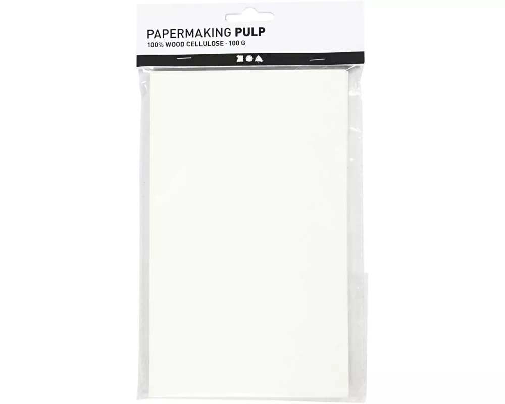 Creativ Company Büttenpapier 20 x 12 cm, 100 g, Weiss