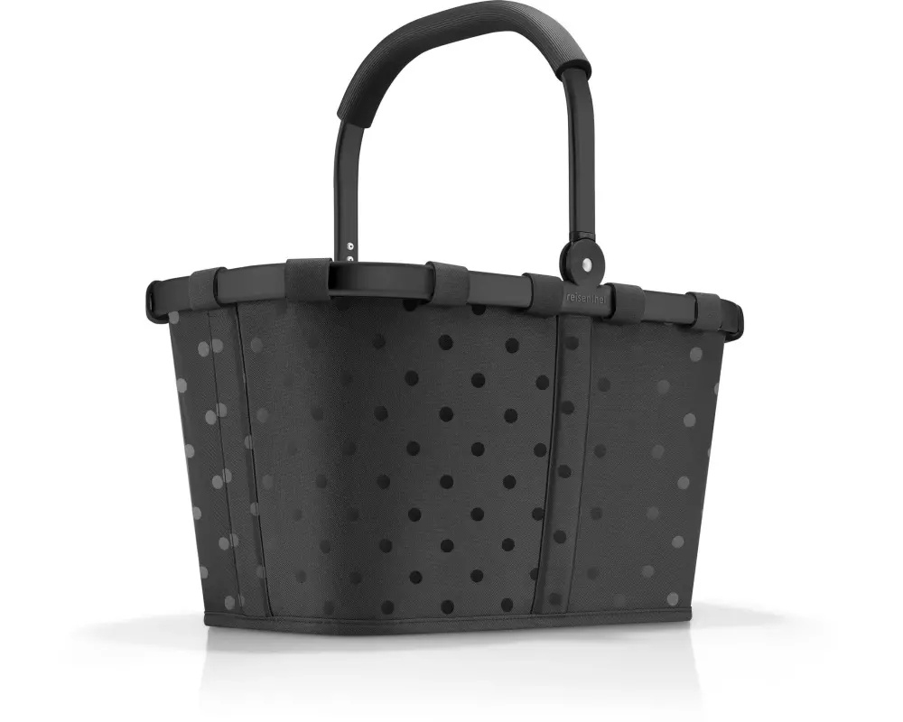 Reisenthel Einkaufskorb Carrybag Frame Glossy dots black