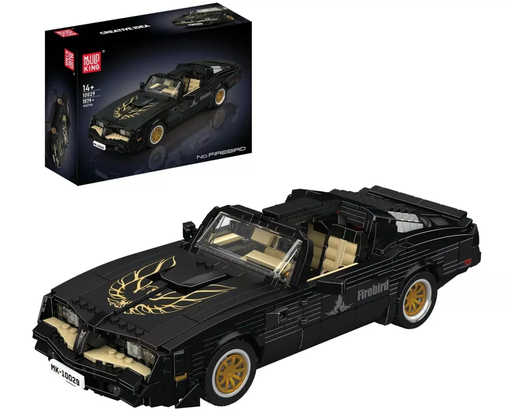 Mould King Firebird Muscle Car, Cabrio, Kunststoff