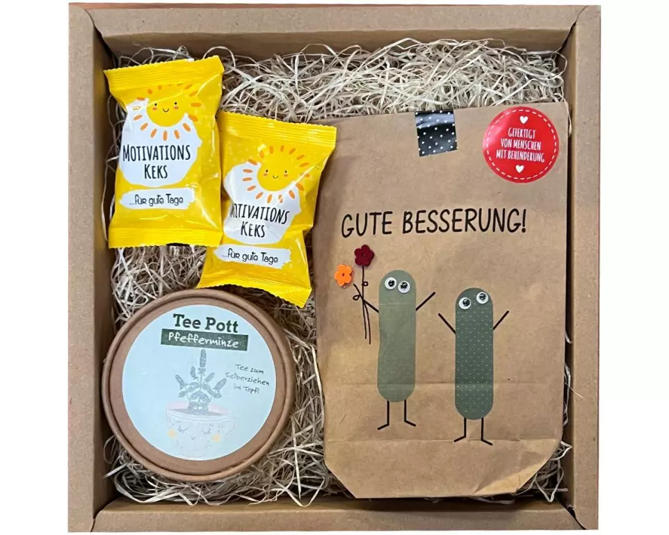 Wunderle Geschenkbox Gute Besserung