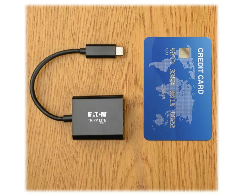 EATON TRIPPLITE USB-C to HDMI, 4K, Adapter, with, Alternate, Mode, DP, 1.2, Black