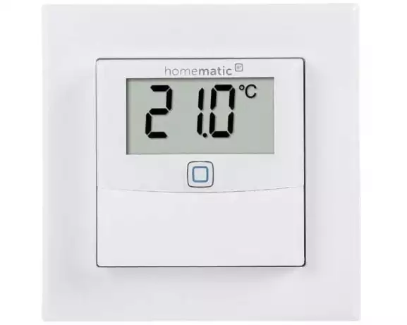Homematic IP Funk-Temperatur- und Luftfeuchtigkeitssensor - Weiss
