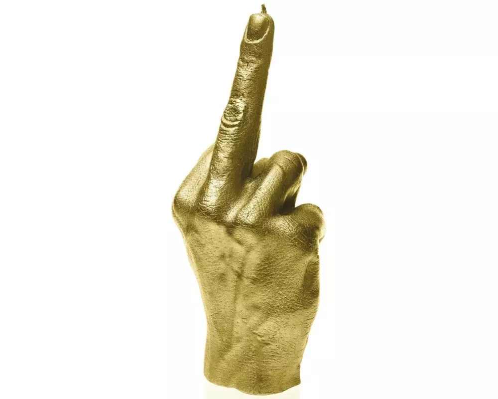 Candellana Kerze Hand FCK Gold Classic
