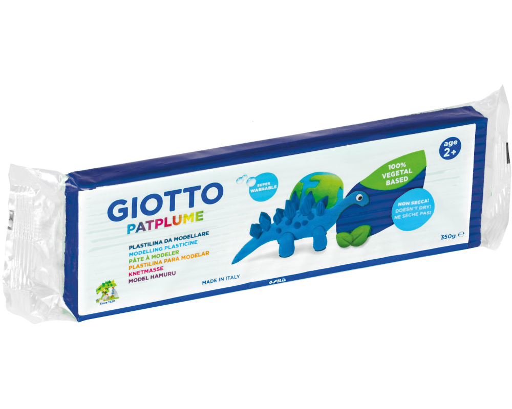 GIOTTO Knete Patplume 350g 510103 blue