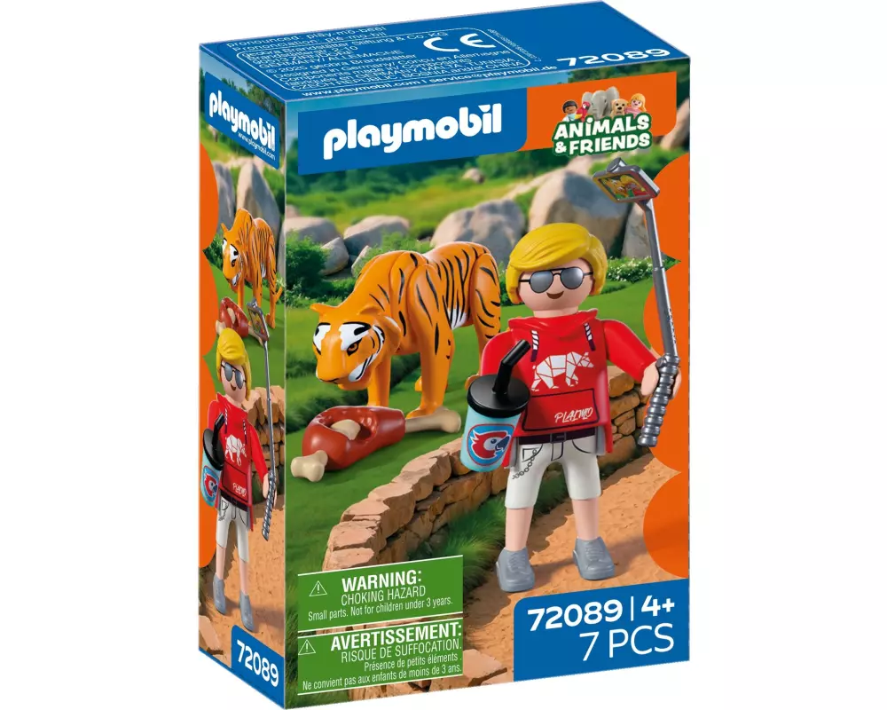 Playmobil City Life Zoo: Tiger und Besucher 72089