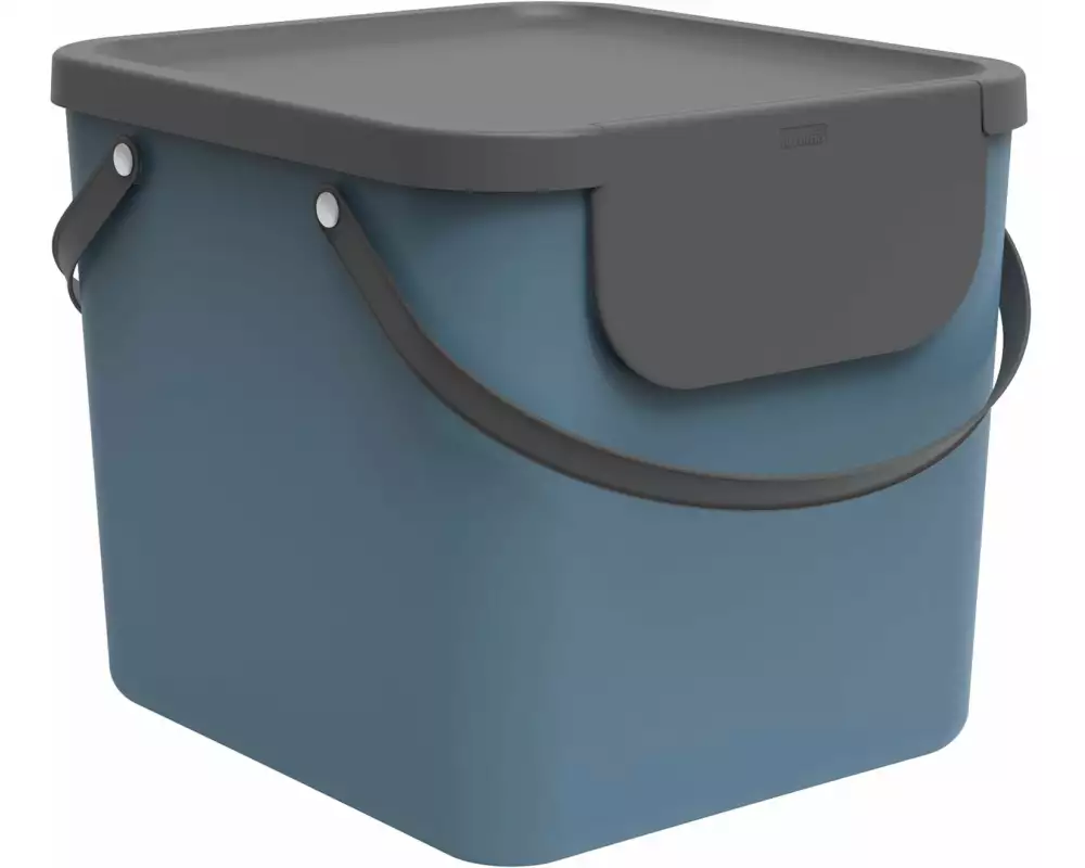 Rotho Recyclingbehälter Albula 40 l, Horizon Blau