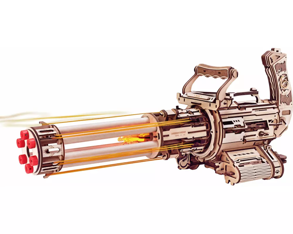RoboTime Bausatz Rotating-Barrel Machine Gun