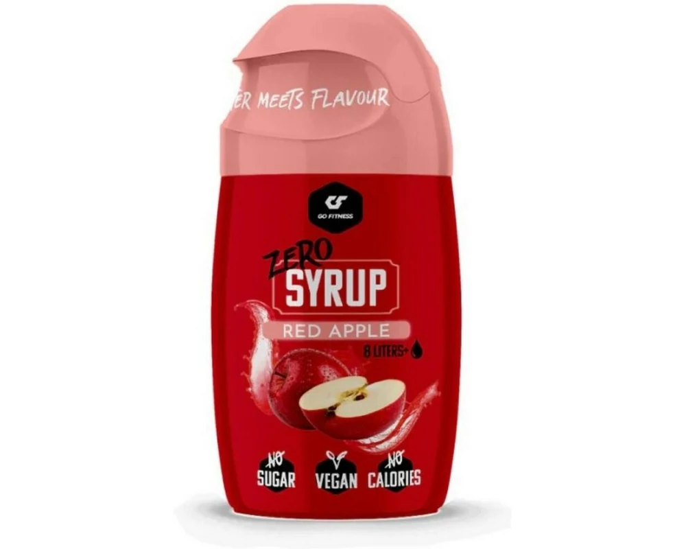 Go Fitness Zero Syrup – Red Apple - 65 ml Rote Früchte 65