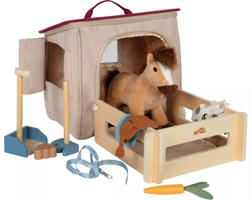 small foot Spielset Pferd mit Stall und Zubehör