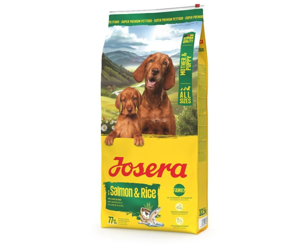 Josera Trockenfutter Mother und Puppy Salmon und Rice 12.5 kg
