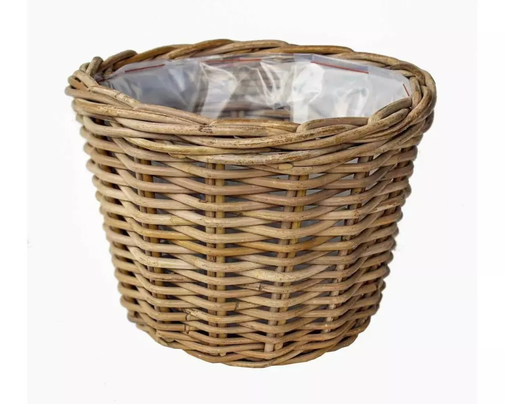Jaco Pflanzentopf Rattan Korb rund Ø 35 cm