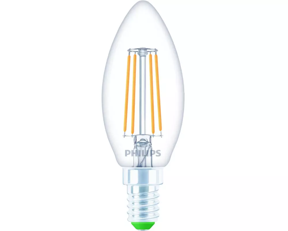 Philips Lampe Classic, 2x LED-Lampe 40W B35 E14 2700K Neutralweiss (NW)