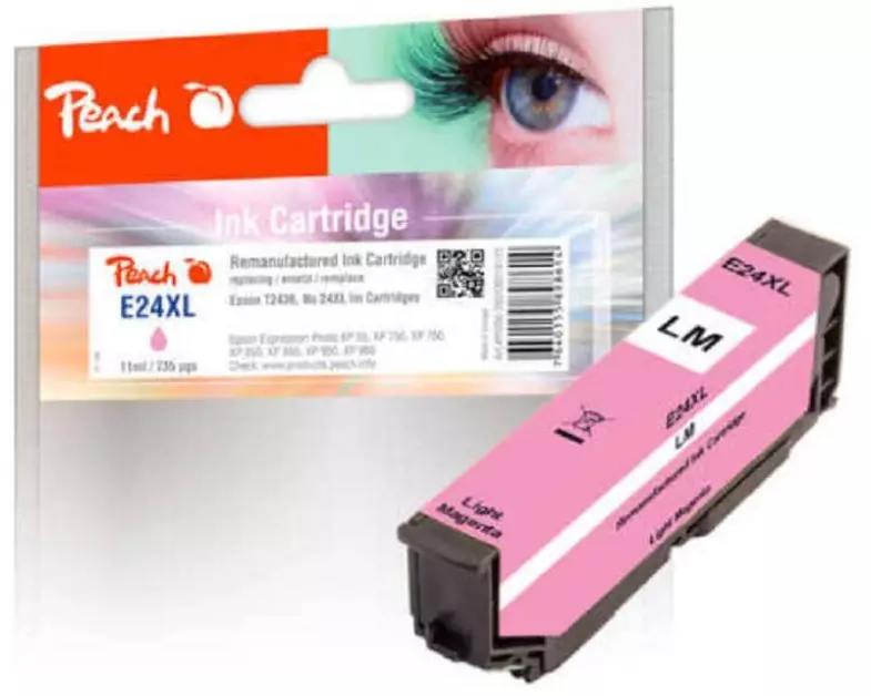 Peach Tinte Epson T2436, No 24XL Light Magenta