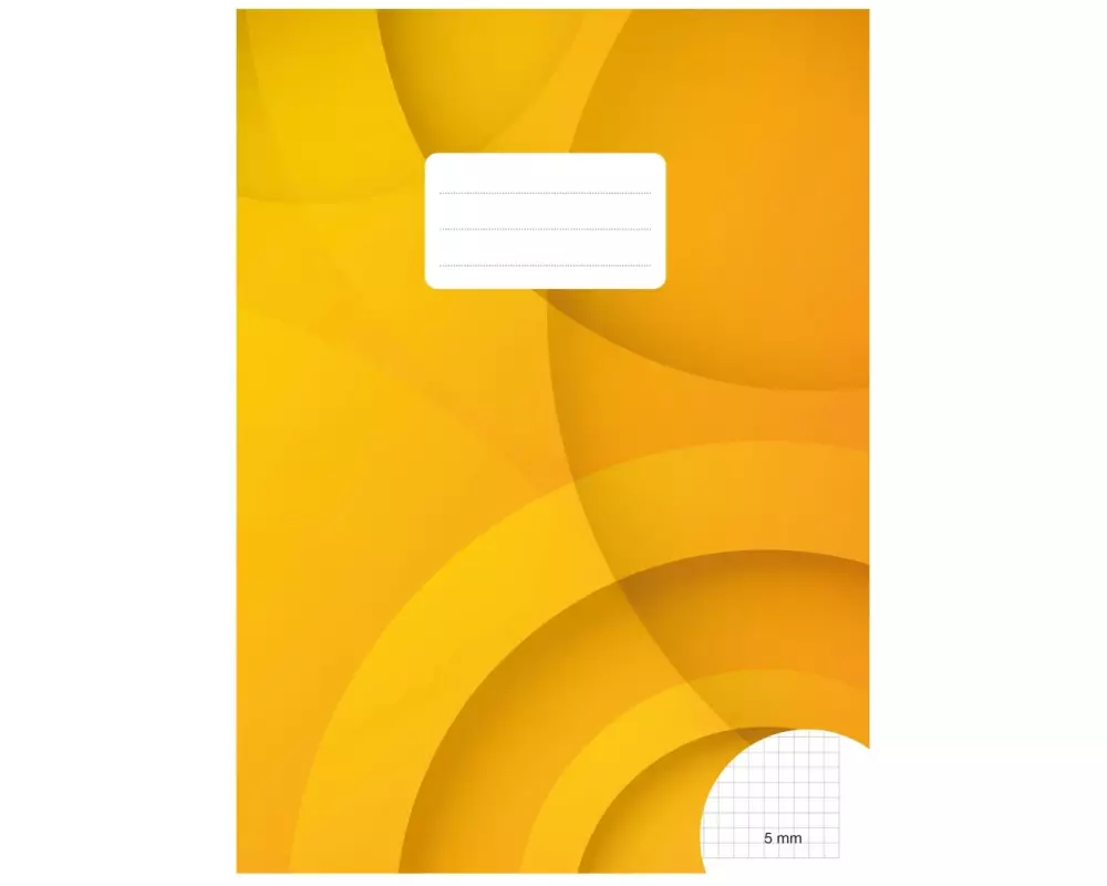 Büroline Schulheft Schulheft mit Rand, A4, Kariert, 20 Stück