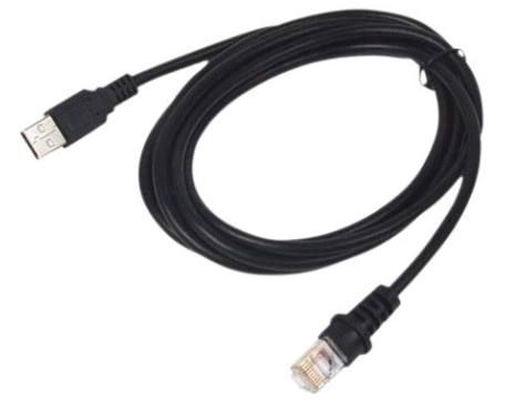 Datalogic 2.40 m USB Data Transfer Cable for Bar Code Reader